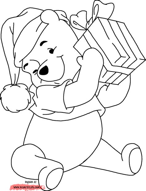 disney christmas coloring pages easy coloring pages