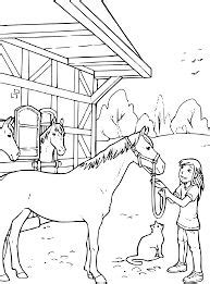 coloring page horse stable coloring pages printable coloring pages