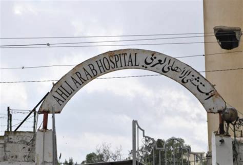 reports  direct hit  christian hospital  gaza