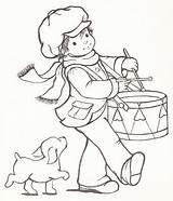 Drummer Boy Little Coloring Christmas Pages Clipart Drawing Colouring Songs Elena Stamps Embroidery Cliparts Ru Favorite Kids Boys Choose Board sketch template