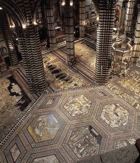 history blog blog archive siena duomos mosaic floor visible   months