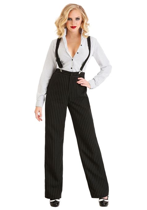 gangster lady costume for women