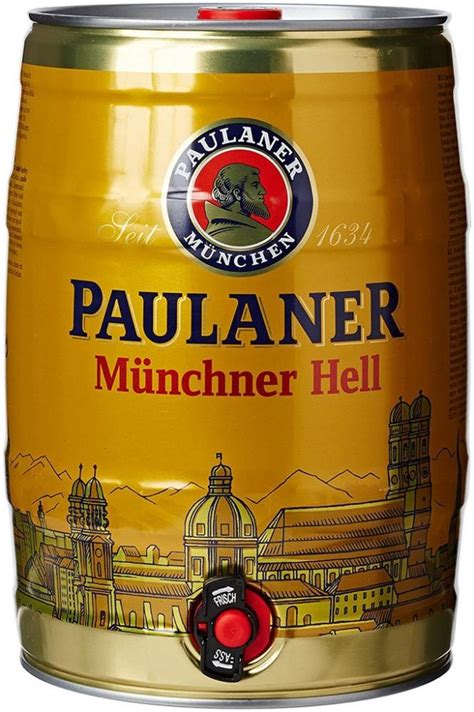 paulaner munich mini keg beer  litre approved food