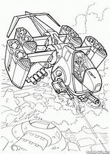 Coloring Pages Future Futuristic Transportation Combat Space Wars War Ship Colorkid Gif Boys Tense sketch template