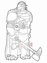 Dragonborn Cleric Dragons Saraph Dungeons sketch template