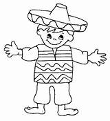 Mexican Coloring Boy Pages Fiesta Color Mexico Flag Little Kids Drawing Print Getdrawings Library Clipart Popular sketch template