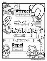 Magnets Science Kelly sketch template