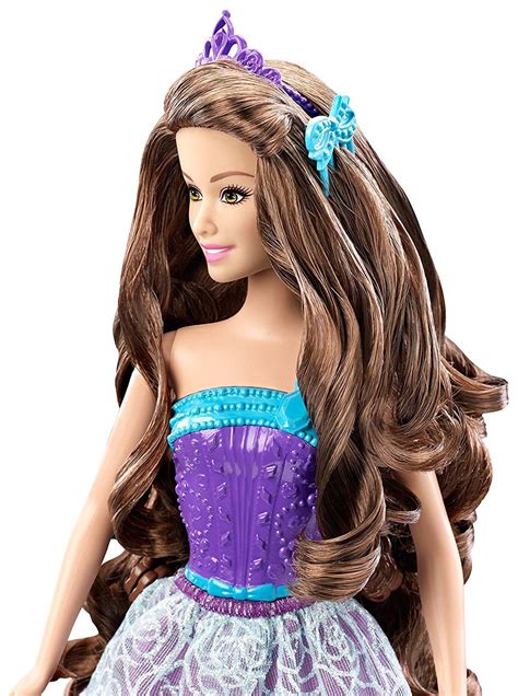 amazoncom barbie endless hair kingdom princess doll purple toys games