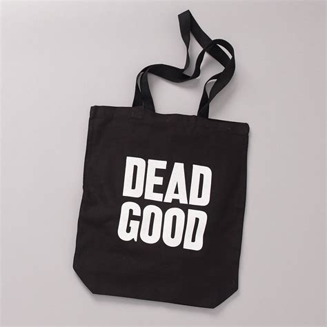 dead good tote bag hoxton street monster supplies