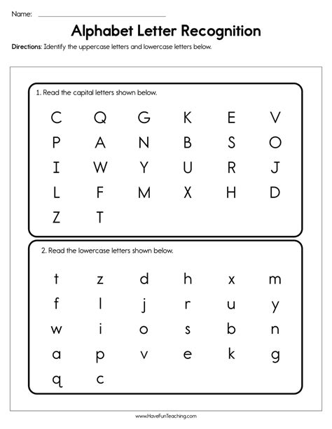 alphabet resources  fun teaching