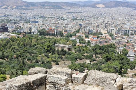 kreyolas journeys athens greece  acropolis ancient agora   graffiti