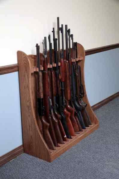 diy wood projects  beginners standing rifle rack plans
