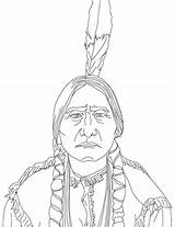 Cherokee Indianer Coloringhome Malvorlagen Muster Powhatan Clip Template Línea sketch template