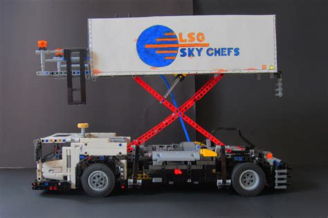 lego ideas technic airport catering truck