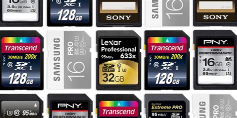 high performance sd cards  sd memory cards