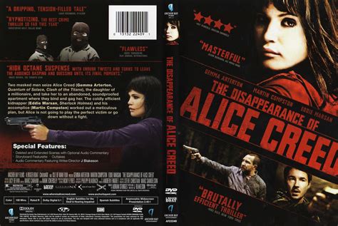 covers box sk the disappearance of alice creed 2009
