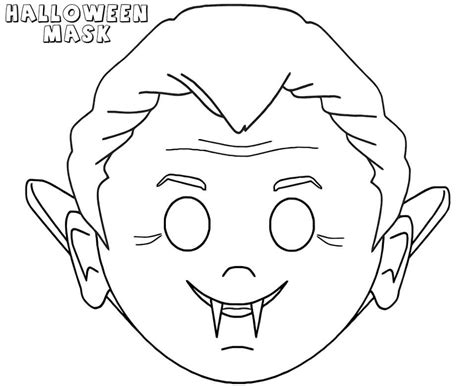top  printable halloween mask coloring pages  coloring pages