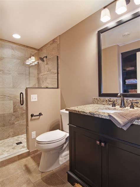 accessible basement bathroom ideas  tasteful   effort designs homesfeed