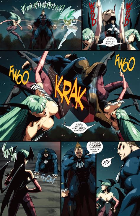 vampirella vs morrigan battles comic vine
