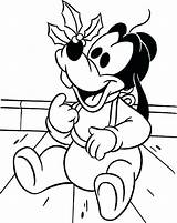 Coloring Pages Goofy Baby Getcolorings sketch template