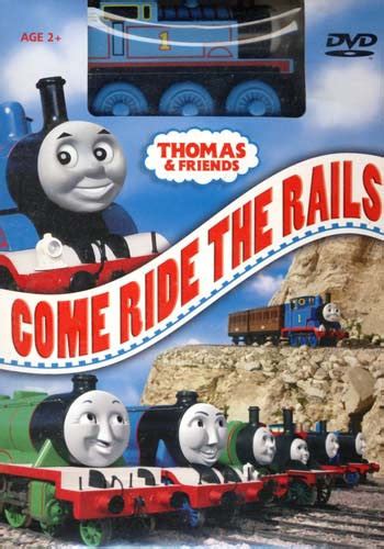 thomas and friends come ride the rails with toy boxset on dvd movie