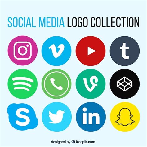 social network logo vector