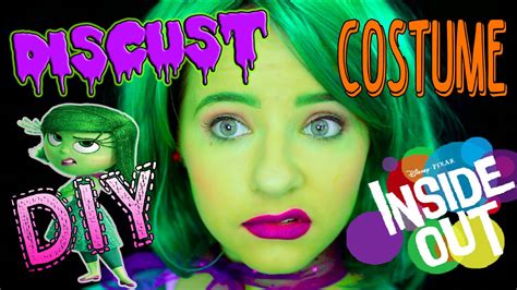 Easy Diy Costume Disgust From Inside Out Youtube