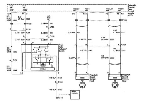 gmc transfer case wiring diagram
