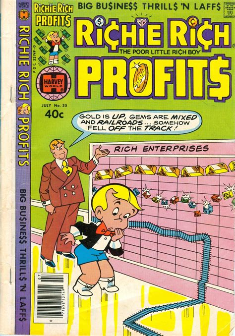 Richie Rich Profits 35 Harvey Comics July 1980 40