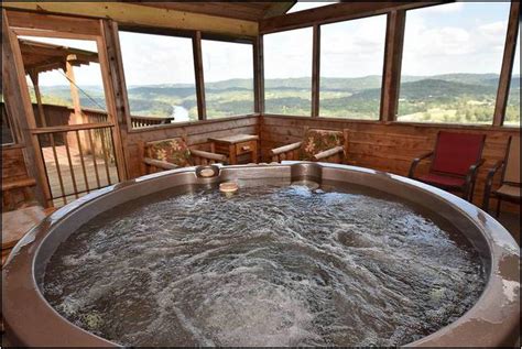 cabins with outdoor hot tubs in eureka springs home improvement