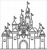 Castle Coloring Pages Cinderella Printable Disney Print Kids These Sheets Choose Board Frozen Princess sketch template
