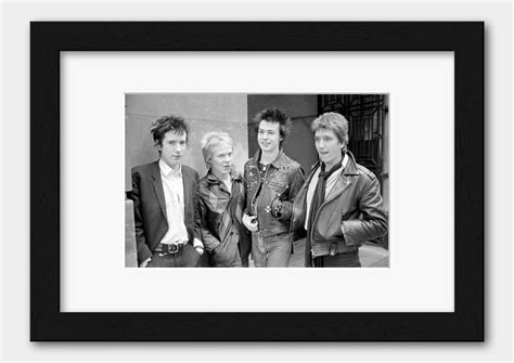 Sex Pistols Band Photoshoot In London England 1976 Print 1 Burst