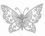 Embroidery Butterfly Patterns Crochet Pattern Candlewicking Butterflies Vintage Hand Designs Candlewick Stitch Printable Crotchet Embroidered Wordpress Machine Chart Flowers Ribbon sketch template