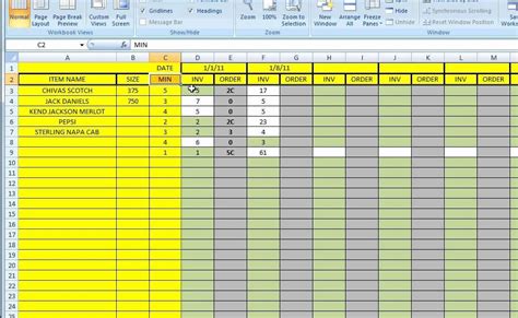 baseball card inventory excel template fresh inventory control