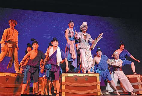 a scene of the traditional chinese dance drama dream of the maritime silk road at the unesco