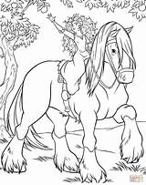 Merida Pages Printable Coloring Template Angus sketch template