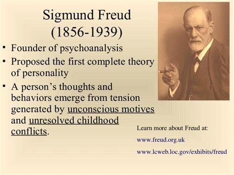 Psychoanalytic Theory Freud