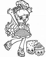 Shopkins Coloring Rainbow Kate Pages Print Color Topcoloringpages Shoppies Printable Doll sketch template