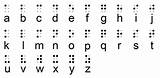 Braille Alfabeto Br Alphabet Afkomstig Van sketch template