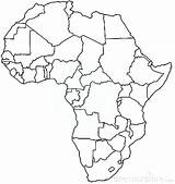 Afrika Karte Kaart Coloring Politische Politico Politieke Dell Getdrawings Stockbilder sketch template