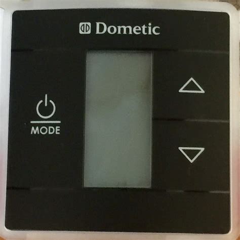 parts accessories dometic  black capacitive touch single zone digital rv thermostat