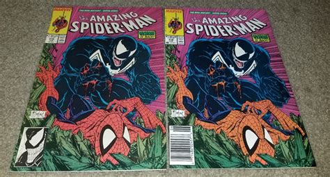 1 2 comic marvel amazing spider man 316 vf newsstand