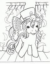 Coloring Little Poney Pages Kids Print Filly Pony Color Simple Printable Cartoon Popular sketch template