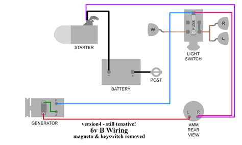 positive ground  cyl engine wiring diagram