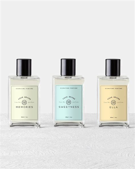 perfume labels template perfume labels design inspirations
