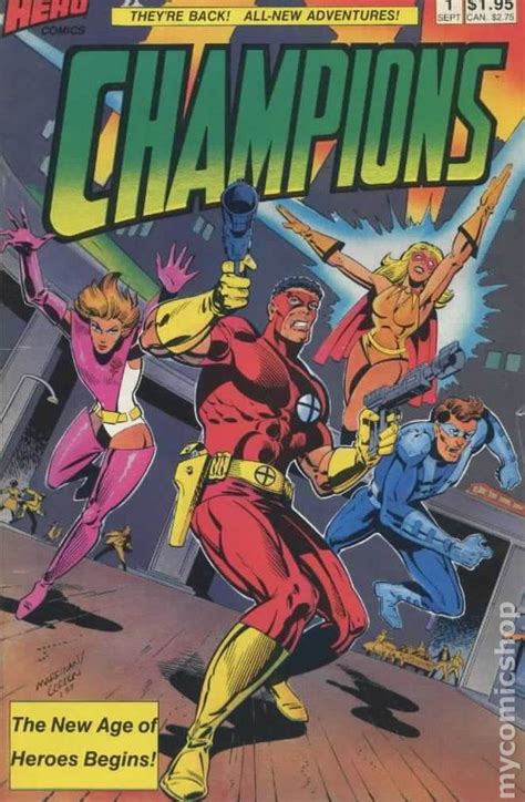 Champions (1987 Hero) comic books