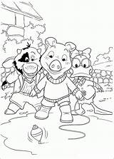 Coloring Pages Jakers Piggley Winks Coloringpages1001 Info Book sketch template