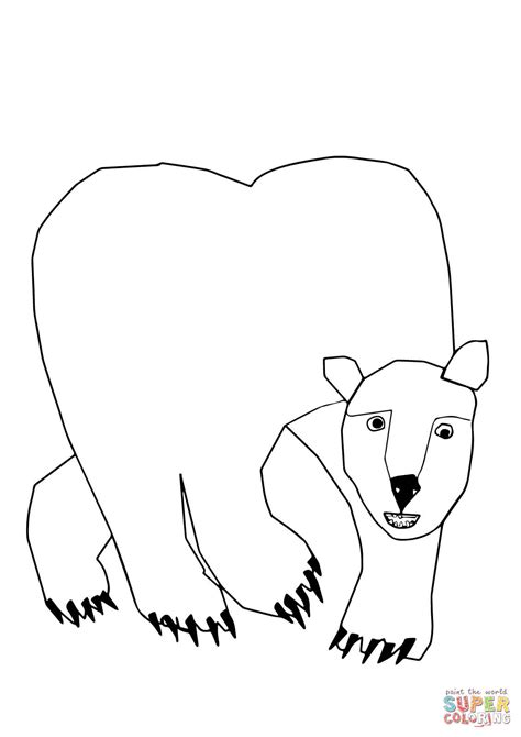 polar bear polar bear    hear coloring page  printable