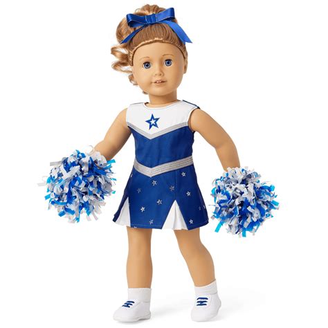 American Girl® Mighty Blue Cheerleader Outfit For 18 Inch Dolls In 2022