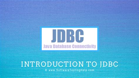 java jdbc tutorial   jdbc java  connectivity